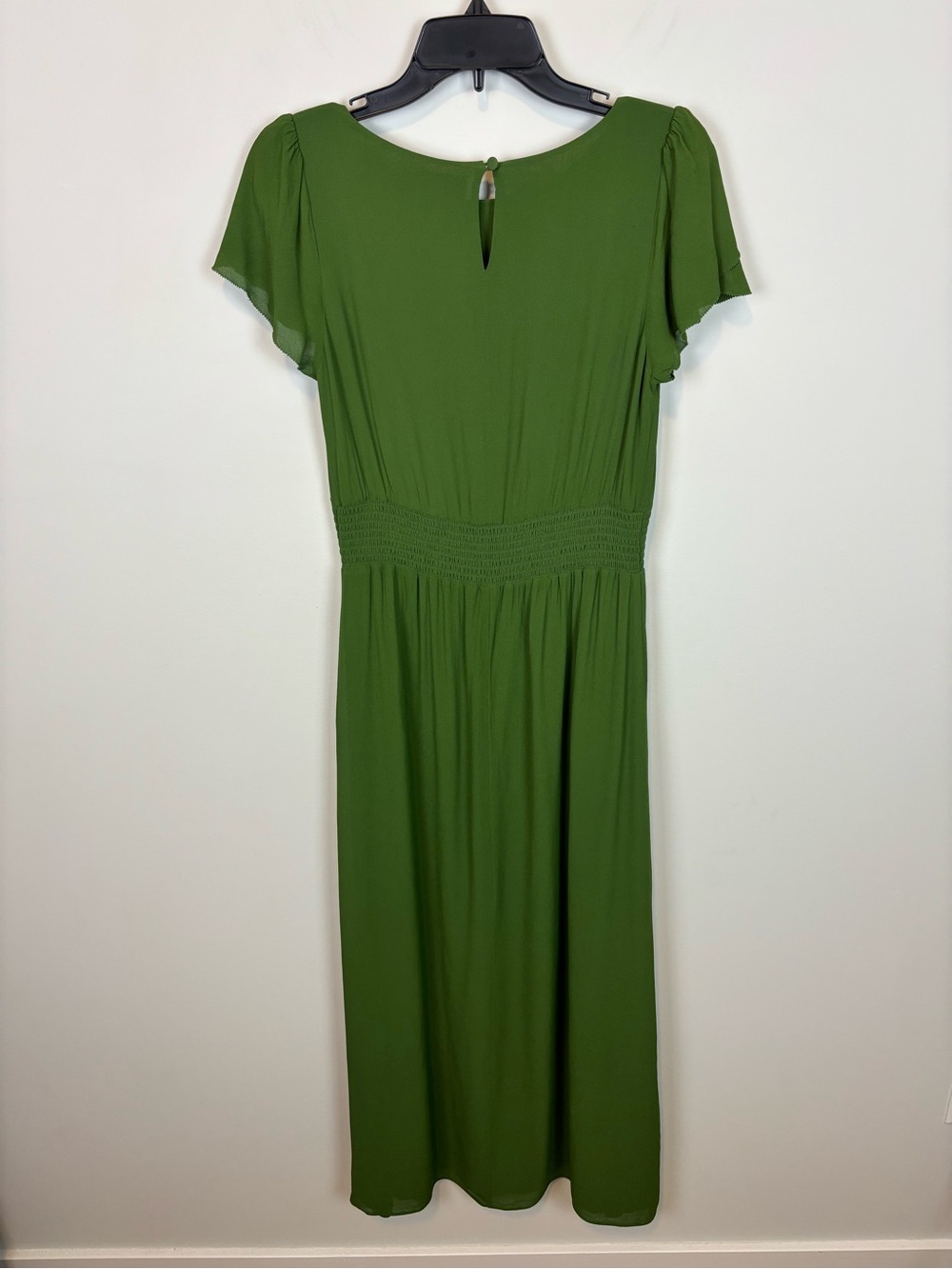 Reformation Drusilla Dress in Moss Size 8 - Picture 7 of 16